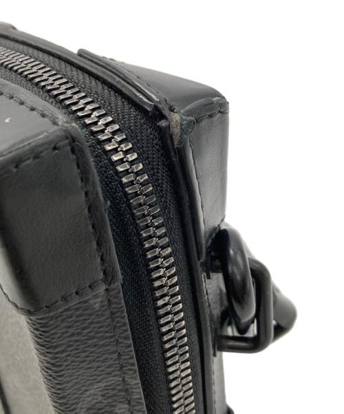 LOUIS VUITTON（ルイ ヴィトン）LOUIS VUITTON (ルイ ヴィトン) エクリプスソフトトランク ウォレット ブラックの古着・服飾アイテム