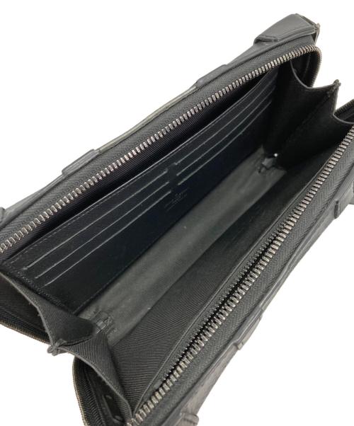 LOUIS VUITTON（ルイ ヴィトン）LOUIS VUITTON (ルイ ヴィトン) エクリプスソフトトランク ウォレット ブラックの古着・服飾アイテム