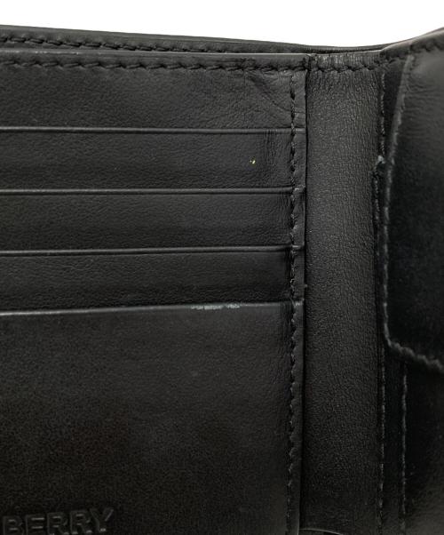 BURBERRY（バーバリー）BURBERRY (バーバリー) ノヴァチェック2つ折り財布 ブラウンの古着・服飾アイテム
