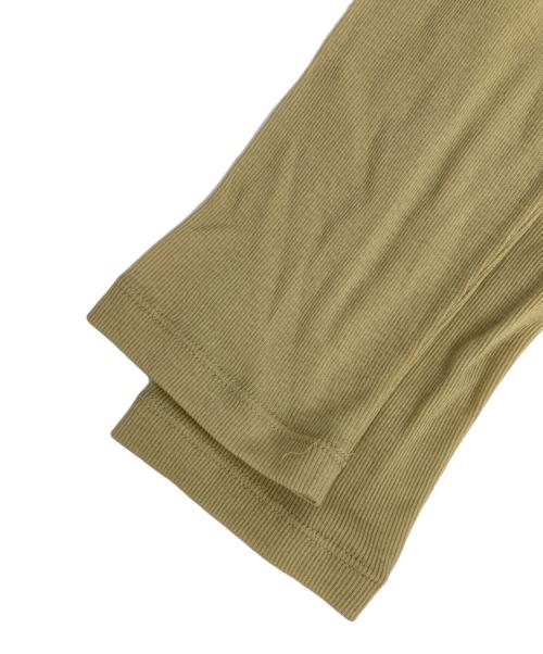 Plage（プラージュ）Plage (プラージュ) シアー リブ クロップド カーディガン ベージュ サイズ:不明の古着・服飾アイテム