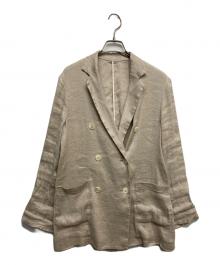 SLOBE IENA（スローブ イエナ）の古着「リネン混テーラードジャケット」｜ベージュ