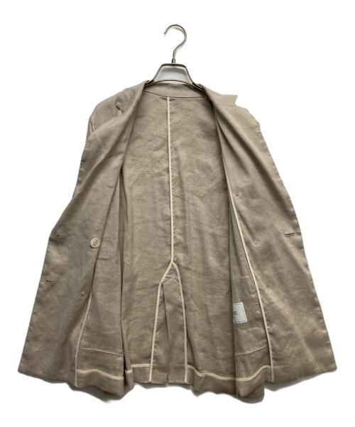 SLOBE IENA（スローブ イエナ）SLOBE IENA (スローブ イエナ) リネン混テーラードジャケット ベージュ サイズ:不明　の古着・服飾アイテム