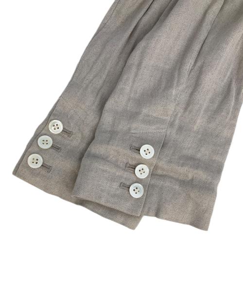 SLOBE IENA（スローブ イエナ）SLOBE IENA (スローブ イエナ) リネン混テーラードジャケット ベージュ サイズ:不明　の古着・服飾アイテム