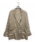 SLOBE IENA（スローブ イエナ）の古着「リネン混テーラードジャケット」｜ベージュ