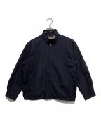 LAND'S ENDランズエンド）の古着「ハリントンジャケット」｜ネイビー
