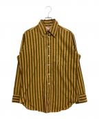 McGREGORマックレガー）の古着「ストライプシャツ」｜ブラウン