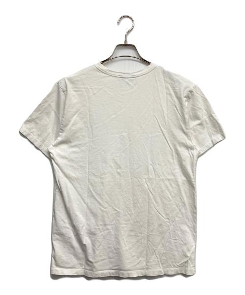 maison kitsune（メゾンキツネ）MAISON KITSUNE (メゾンキツネ) 半袖カットソー ホワイト サイズ:Mの古着・服飾アイテム