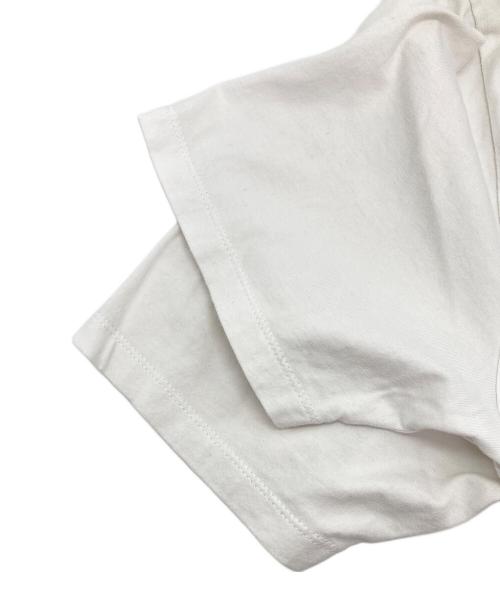maison kitsune（メゾンキツネ）MAISON KITSUNE (メゾンキツネ) 半袖カットソー ホワイト サイズ:Mの古着・服飾アイテム