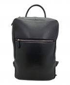 MURAムラ）の古着「シュリンクレザー スマート ビジネス リュック」｜ブラック