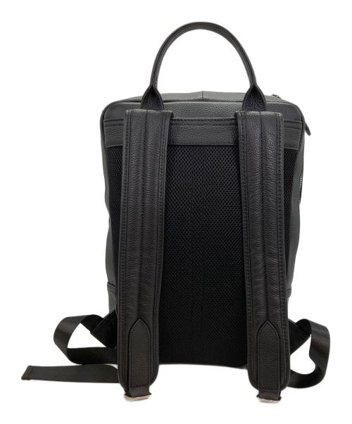 MURA（ムラ）MURA (ムラ) シュリンクレザー スマート ビジネス リュック ブラック サイズ:-の古着・服飾アイテム