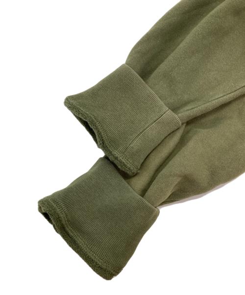 stussy（ステューシー）stussy (ステューシー) ロゴスウェット カーキ サイズ:Lの古着・服飾アイテム