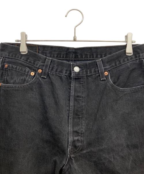 LEVI'S（リーバイス）LEVI'S (リーバイス) 後染め501デニムパンツ ブラック サイズ:W36の古着・服飾アイテム