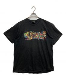 SUPREME（シュプリーム）の古着「paint logo tee」｜ブラック