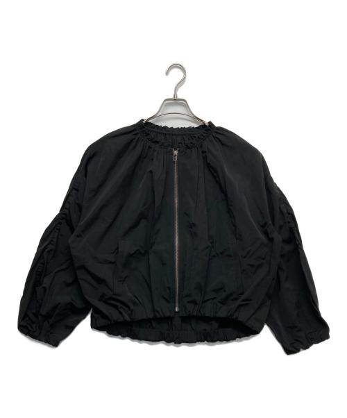 MOGA（モガ）MOGA (モガ) トリアセコットングログランバルーンブルゾン ブラック サイズ:2の古着・服飾アイテム