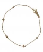 4℃ヨンドシー）の古着「イエローゴールドブレスレット」