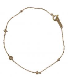 4℃（ヨンドシー）の古着「イエローゴールドブレスレット」