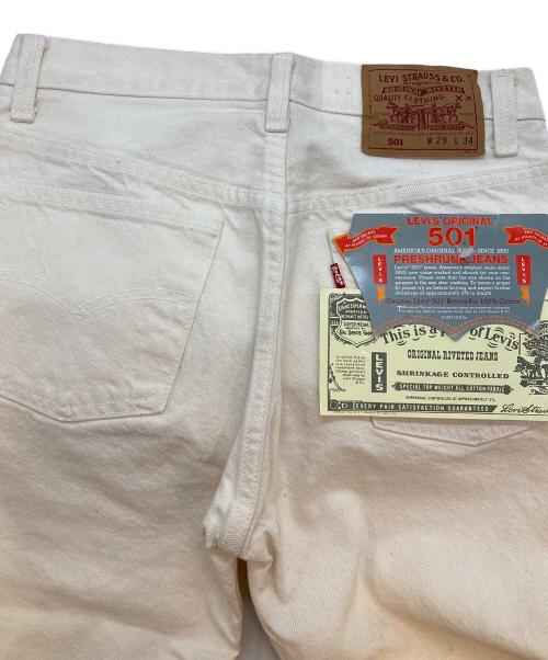 LEVI'S（リーバイス）LEVI'S (リーバイス) 501デニムパンツ ホワイト サイズ:W29の古着・服飾アイテム
