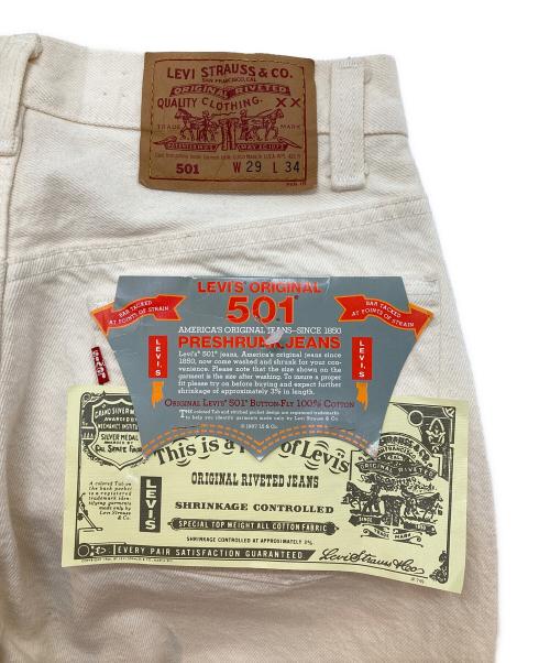 LEVI'S（リーバイス）LEVI'S (リーバイス) 501デニムパンツ ホワイト サイズ:W29の古着・服飾アイテム