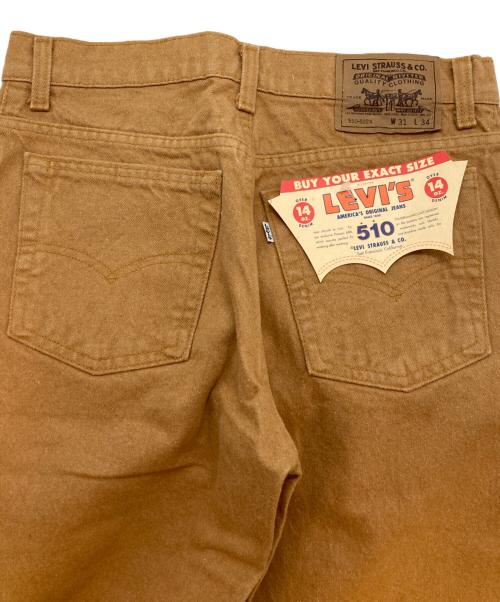 LEVI'S（リーバイス）LEVI'S (リーバイス) 510カラーデニムパンツ ブラウン サイズ:W31の古着・服飾アイテム