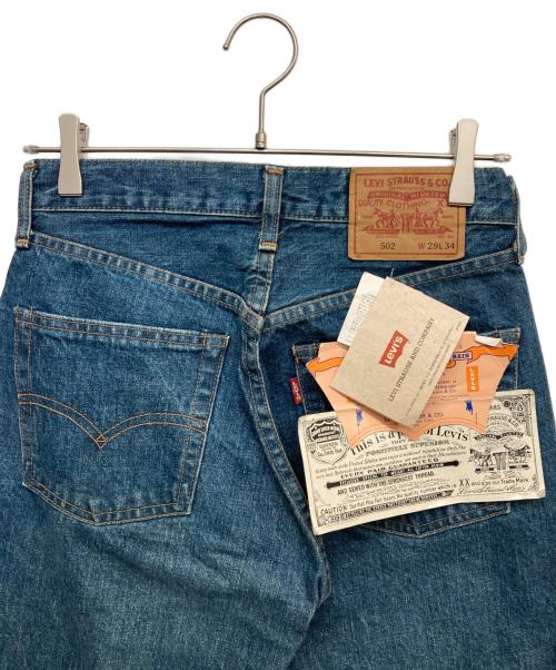 LEVI'S（リーバイス）LEVI'S (リーバイス) 復刻BIGE502xxデニムパンツ ブルー サイズ:W29×L34 未使用品の古着・服飾アイテム
