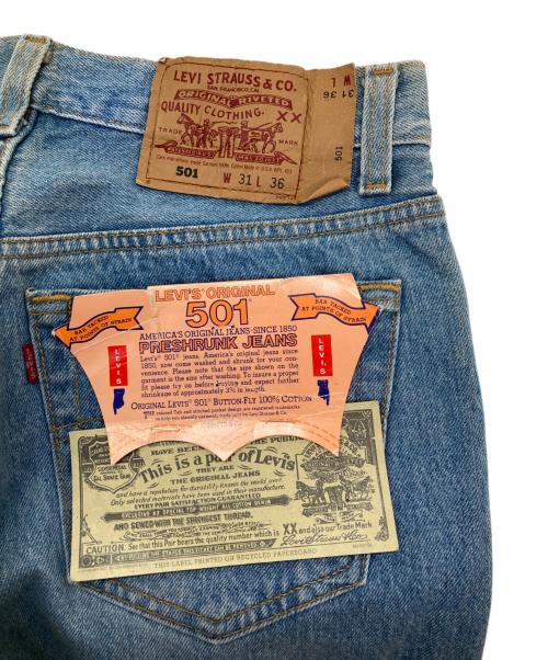 LEVI'S（リーバイス）LEVI'S (リーバイス) 501ライトオンスデニムパンツ ブルー サイズ:W31×L36の古着・服飾アイテム