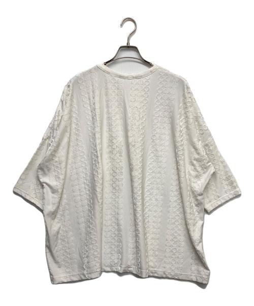 Y's（ワイズ）Y's (ワイズ) レーヨン混カットソー ホワイト サイズ:2の古着・服飾アイテム