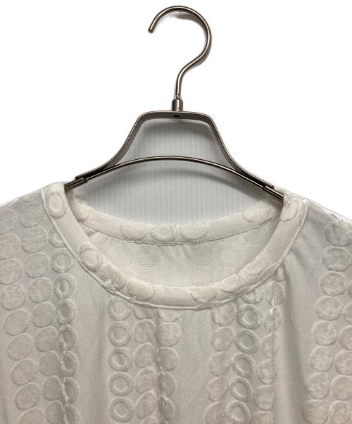 Y's（ワイズ）Y's (ワイズ) レーヨン混カットソー ホワイト サイズ:2の古着・服飾アイテム