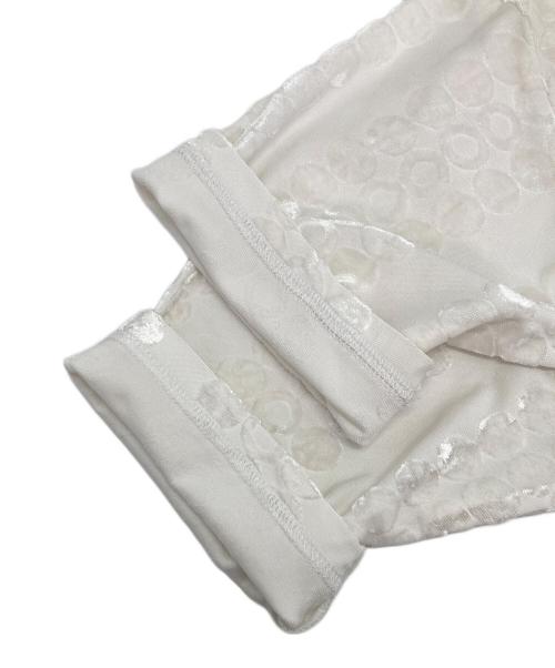 Y's（ワイズ）Y's (ワイズ) レーヨン混カットソー ホワイト サイズ:2の古着・服飾アイテム