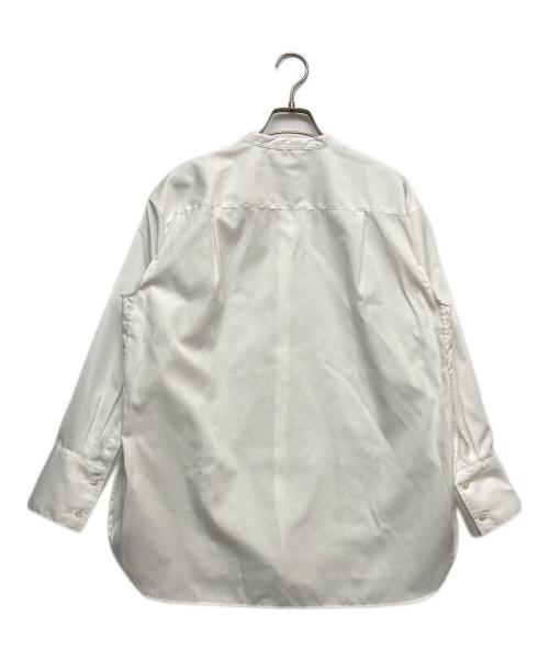 MACPHEE（マカフィー）MACPHEE (マカフィー) コットンブロード バンドカラーシャツ ホワイト サイズ:36の古着・服飾アイテム