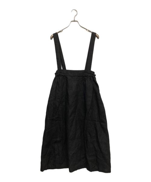 fog linen work（フォグリネンワーク）fog linen work (フォグリネンワーク) アウスミス ツーウェイスカート ブラック サイズ:FREEの古着・服飾アイテム