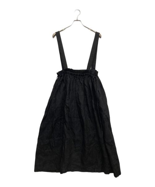 fog linen work（フォグリネンワーク）fog linen work (フォグリネンワーク) アウスミス ツーウェイスカート ブラック サイズ:FREEの古着・服飾アイテム