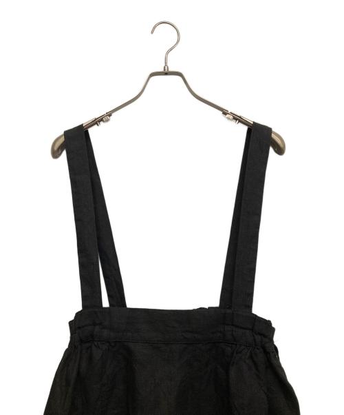 fog linen work（フォグリネンワーク）fog linen work (フォグリネンワーク) アウスミス ツーウェイスカート ブラック サイズ:FREEの古着・服飾アイテム