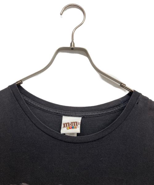 M&M（エムアンドエム）M&M (エムアンドエム) ムービープリントTシャツ ブラック サイズ:Lの古着・服飾アイテム