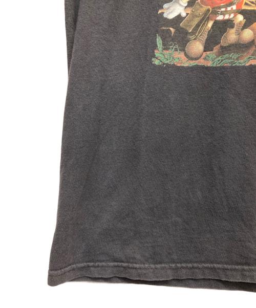 M&M（エムアンドエム）M&M (エムアンドエム) ムービープリントTシャツ ブラック サイズ:Lの古着・服飾アイテム