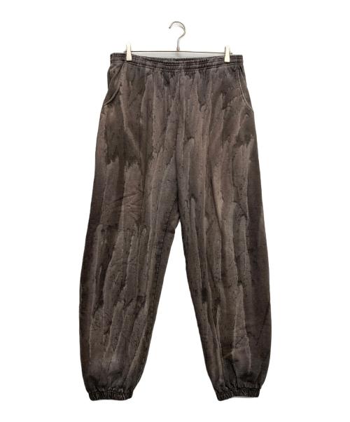 LOS ANGELES APPAREL（ロサンゼルスアパレル）LOS ANGELES APPAREL (ロサンゼルスアパレル) 14oz FLEECE SWEATPANT DRIP DYE グレー サイズ:XLの古着・服飾アイテム