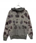 stussyステューシー）の古着「Crystal Wash Pull Over Hoody Parker」｜グレー