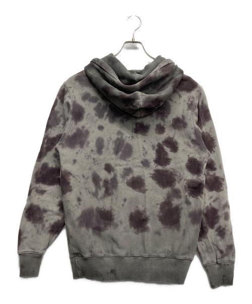 stussy（ステューシー）stussy (ステューシー) Crystal Wash Pull Over Hoody Parker グレー サイズ:Sの古着・服飾アイテム
