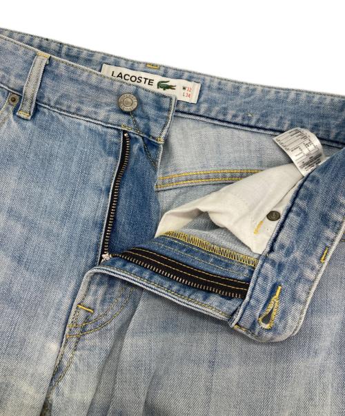 LACOSTE（ラコステ）LACOSTE (ラコステ) スリムフィットデニムパンツ インディゴ サイズ:W32　L34の古着・服飾アイテム