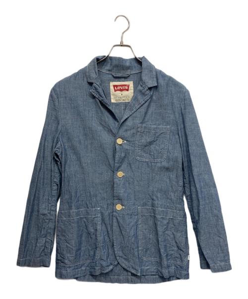 LEVI'S（リーバイス）LEVI'S (リーバイス) REFINED BLAZER BLUE CHAMBRAY ブルー サイズ:Mの古着・服飾アイテム
