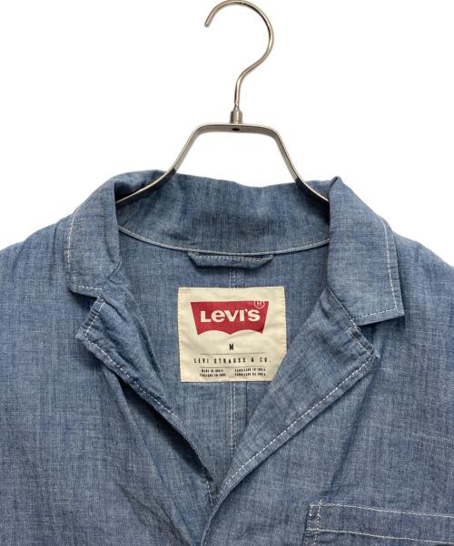LEVI'S（リーバイス）LEVI'S (リーバイス) REFINED BLAZER BLUE CHAMBRAY ブルー サイズ:Mの古着・服飾アイテム