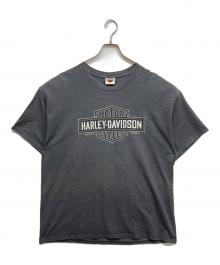 HARLEY-DAVIDSON（ハーレーダビッドソン）の古着「プリントTシャツ」｜グレー