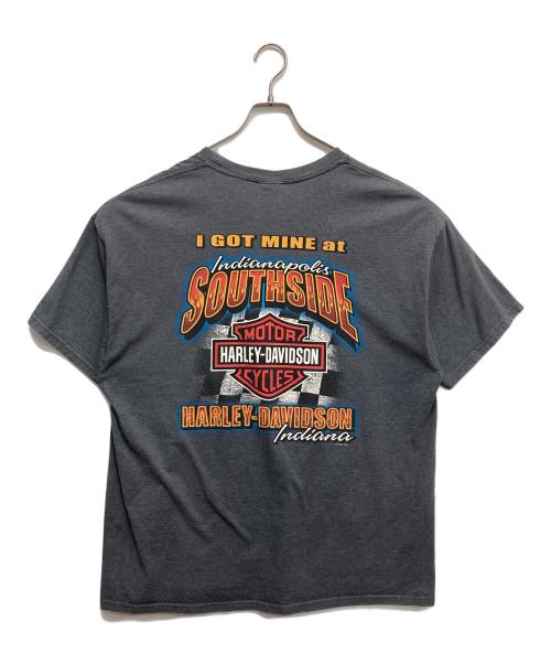 HARLEY-DAVIDSON（ハーレーダビッドソン）HARLEY-DAVIDSON (ハーレーダビッドソン) プリントTシャツ グレー サイズ:XLの古着・服飾アイテム