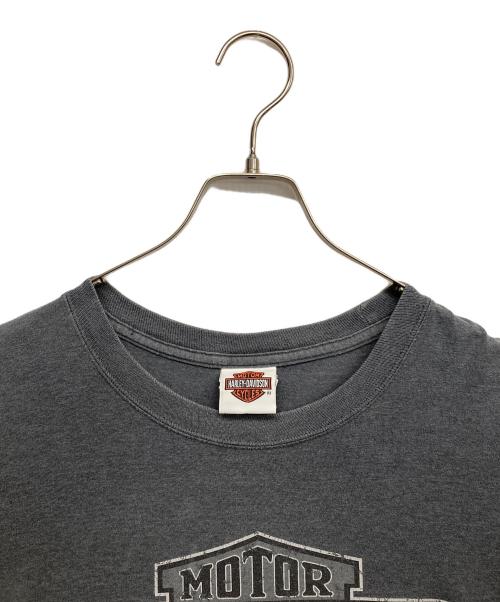 HARLEY-DAVIDSON（ハーレーダビッドソン）HARLEY-DAVIDSON (ハーレーダビッドソン) プリントTシャツ グレー サイズ:XLの古着・服飾アイテム