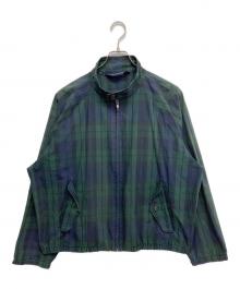 POLO RALPH LAUREN（ポロ・ラルフローレン）の古着「スイングトップ」｜ネイビー×グリーン