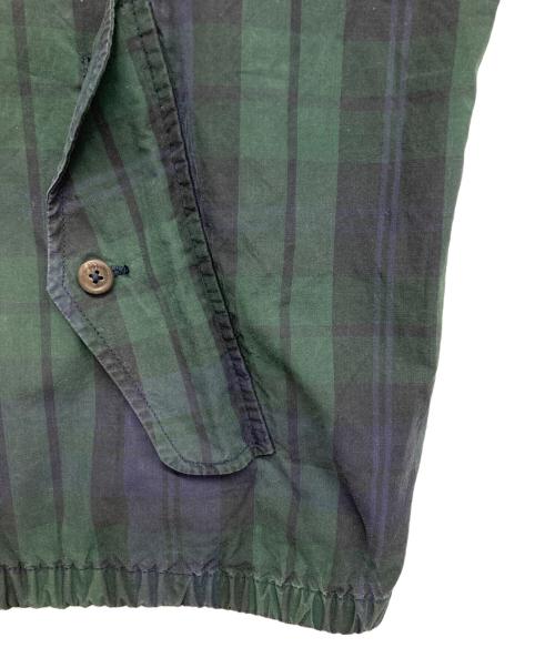 POLO RALPH LAUREN（ポロ・ラルフローレン）POLO RALPH LAUREN (ポロ・ラルフローレン) スイングトップ ネイビー×グリーン サイズ:XLの古着・服飾アイテム