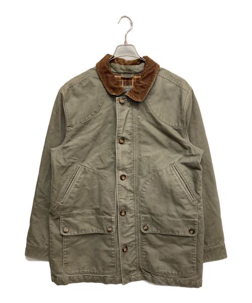 Eddie Bauer（エディーバウアー）Eddie Bauer (エディーバウアー) ハンティングジャケット グリーン サイズ:Lの古着・服飾アイテム