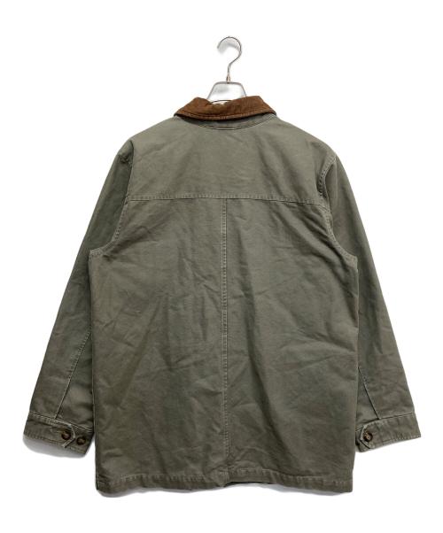 Eddie Bauer（エディーバウアー）Eddie Bauer (エディーバウアー) ハンティングジャケット グリーン サイズ:Lの古着・服飾アイテム