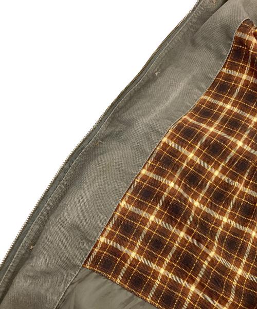 Eddie Bauer（エディーバウアー）Eddie Bauer (エディーバウアー) ハンティングジャケット グリーン サイズ:Lの古着・服飾アイテム