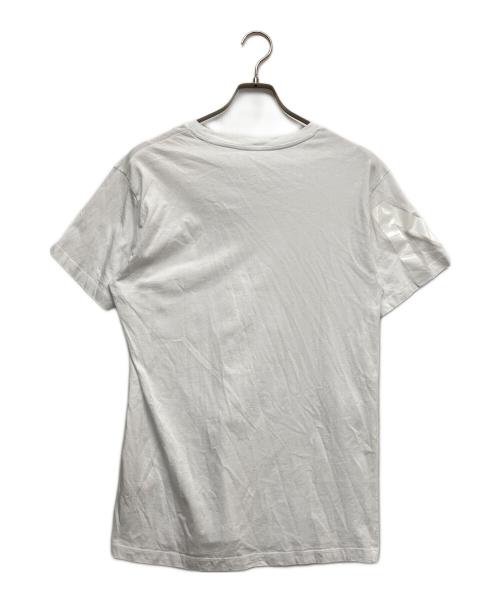 Nº21（ヌメロヴェントゥーノ）Nº21 (ヌメロヴェントゥーノ) ロゴプリントTシャツ ホワイト サイズ:38の古着・服飾アイテム
