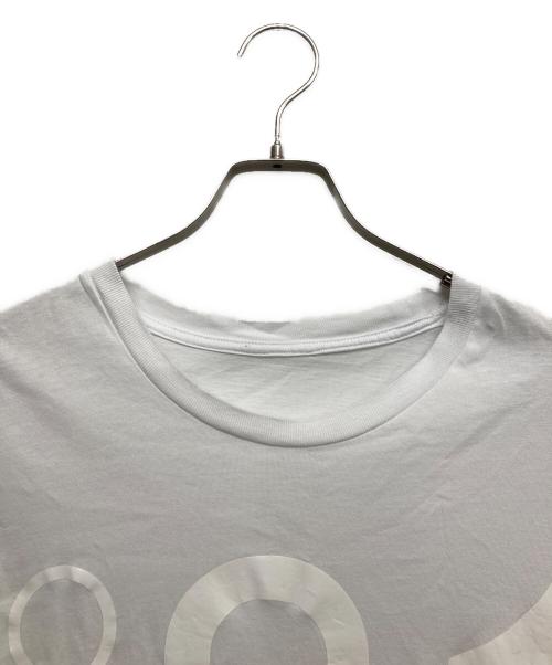 Nº21（ヌメロヴェントゥーノ）Nº21 (ヌメロヴェントゥーノ) ロゴプリントTシャツ ホワイト サイズ:38の古着・服飾アイテム